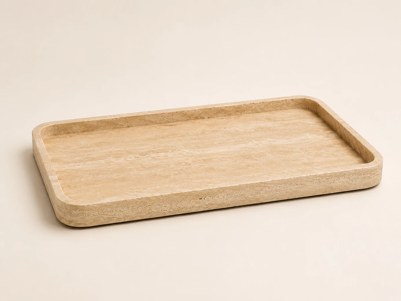 Demo Steel Grey Granite Rectangle Tray in Steel Grey Granite