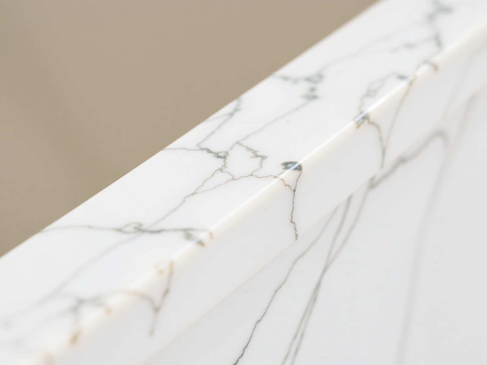 Edge Refinement stage in the Marble Trays craftsmanship process